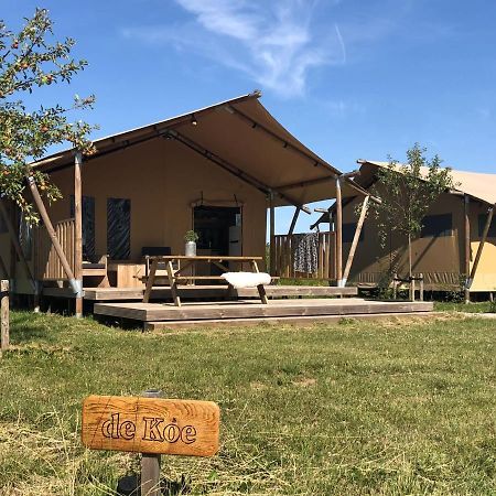 De Hazelaarshof Luxe Glampingtent Bij Natuurgebied De Millingerwaard Kekerdom Экстерьер фото